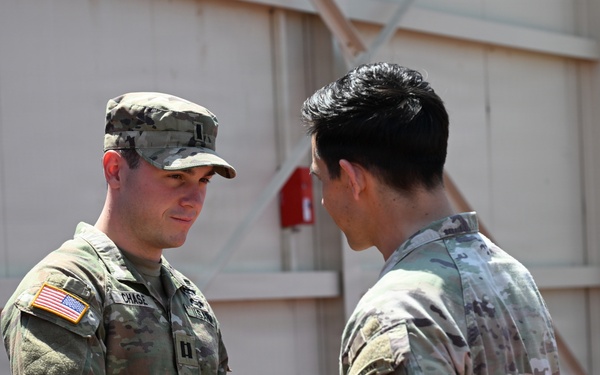 SETAF-AF public affairs officer promoted during African Lion 26
