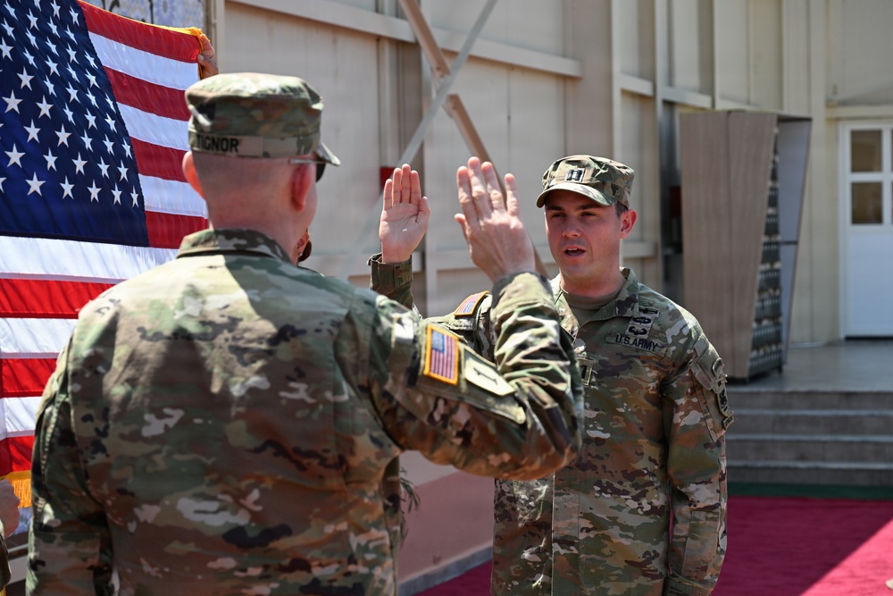 SETAF-AF public affairs officer promoted during African Lion 26