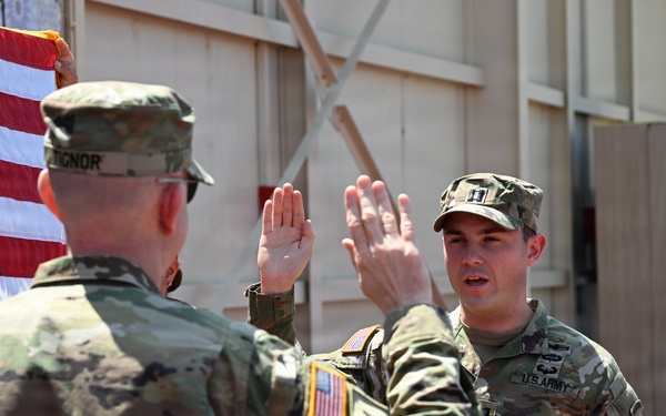 SETAF-AF public affairs officer promoted during African Lion 26