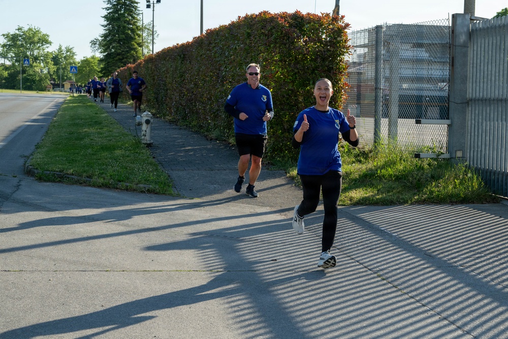 31 FW Airman participate in Chaplain’s Spirit 4k