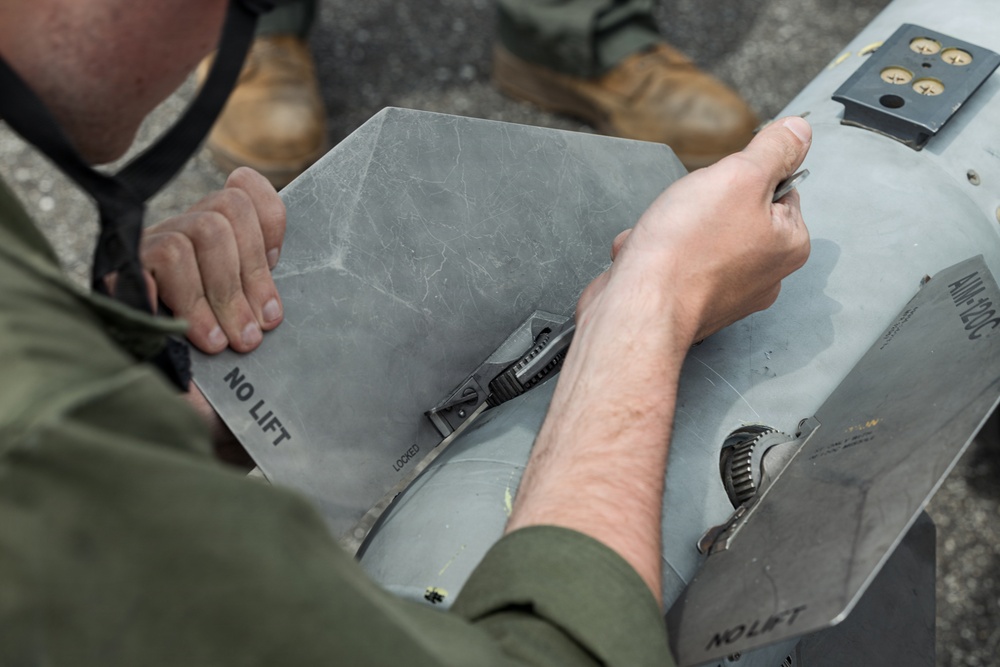 MAG-12 Marines Enhance Readiness Through Routine Ordnance Training