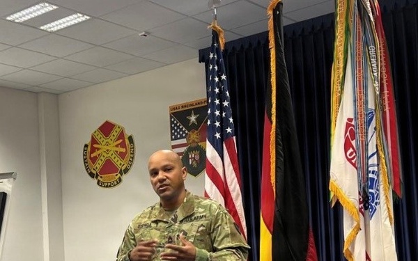 MSG Carlos Espada completes 60-day SkillBridge internship with the Europe District