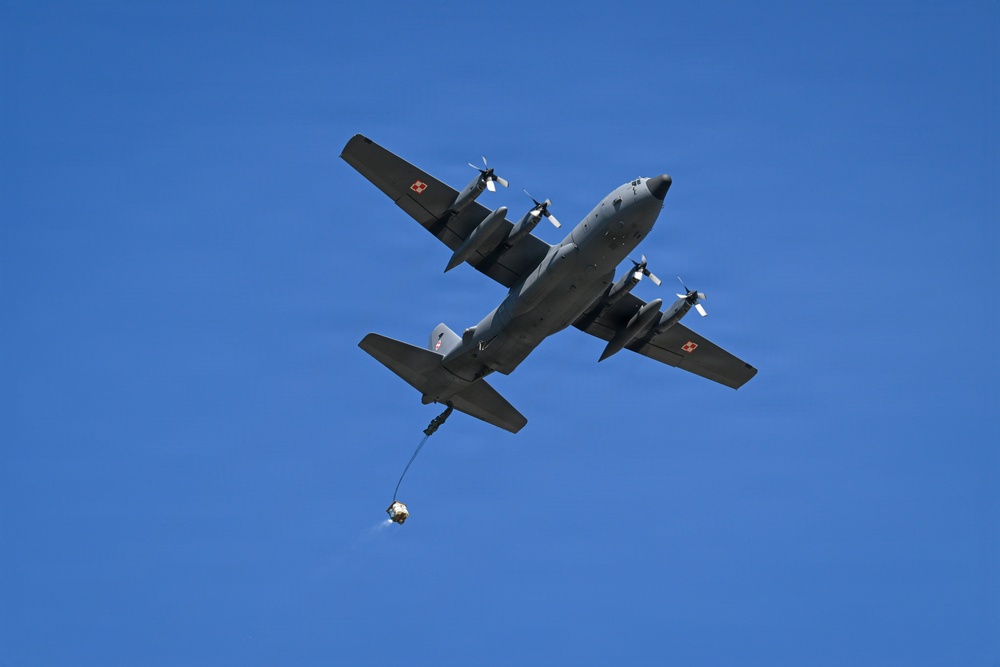 Supply from the sky: U.S., Polish Airmen strengthen Allied airlift capabilities during exercise Hussar Saber 26-1