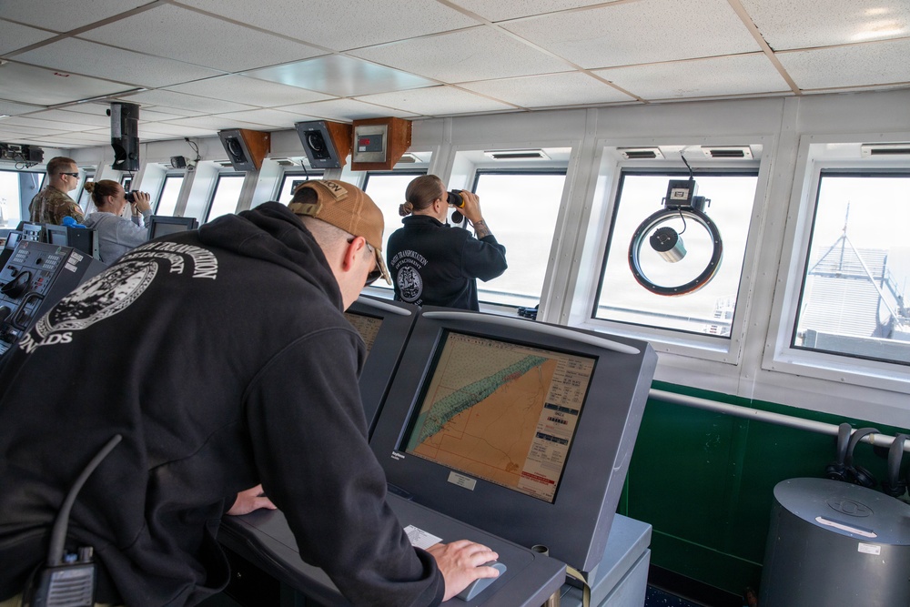 US Army watercraft crew executes maritime search, rescue operations
