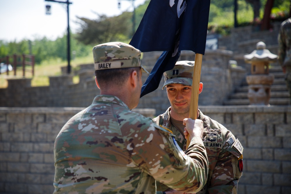 B Co 4-23IN Change of Command