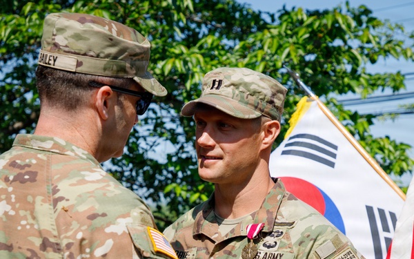 B Co 4-23IN Change of Command