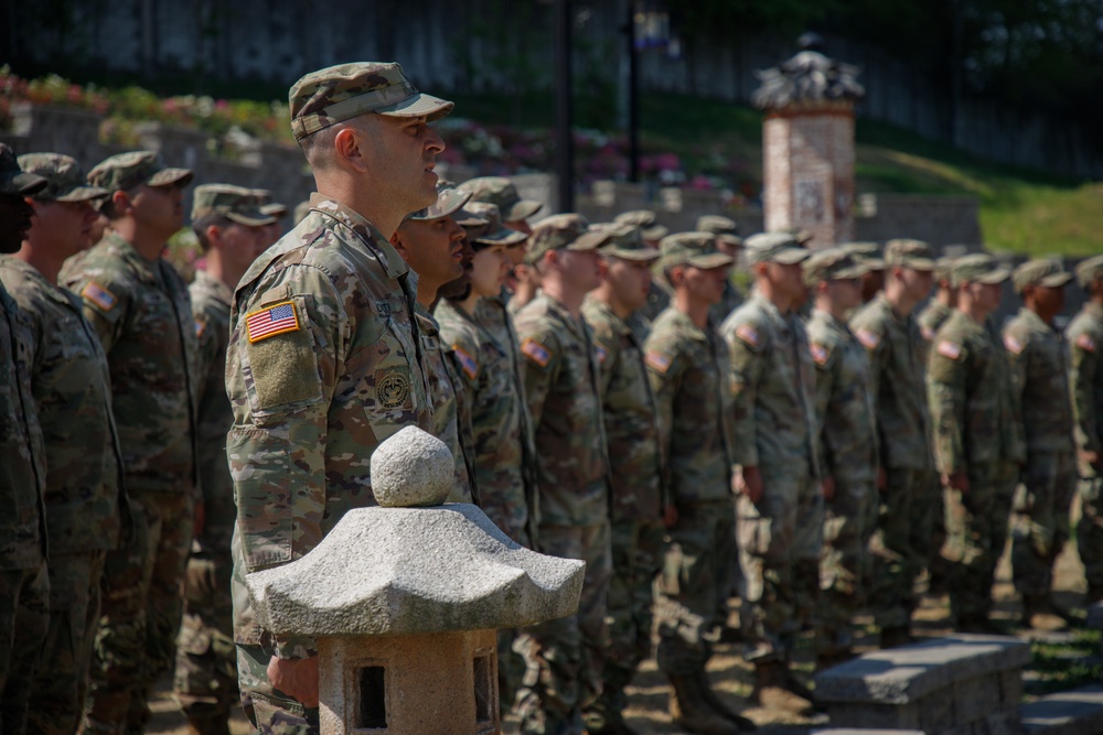 B Co 4-23IN Change of Command