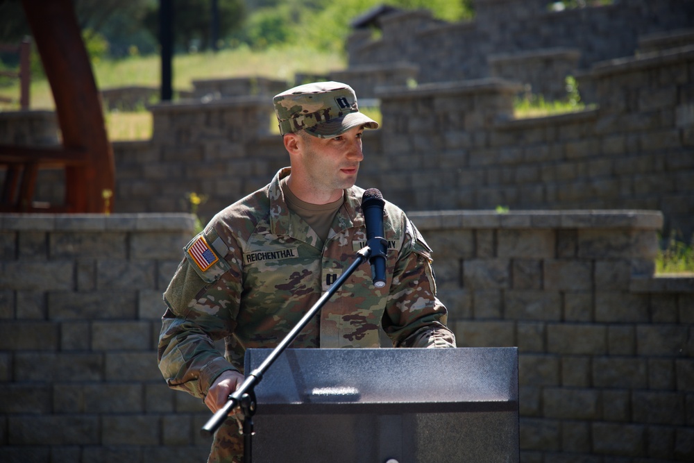 B Co 4-23IN Change of Command