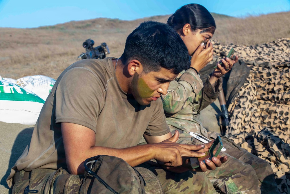 Balikatan 2026: 25th ID Soldiers prepare mortars during a counter landing live fire exercise in the Philippines as part of Exercise Balikatan 2026