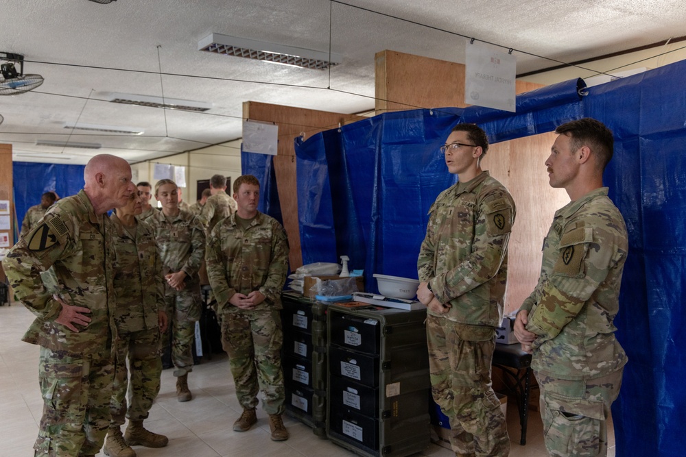Balikatan 2026: U.S. Army Maj. Gen. E. Darrin Cox Visits Medical and Aviation Sites
