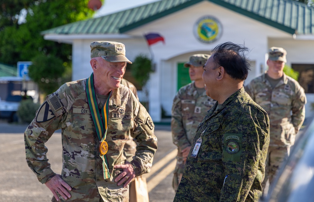 Balikatan 2026: U.S. Army Maj. Gen. E. Darrin Cox Visits Medical and Aviation Sites