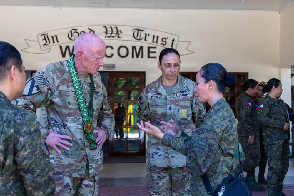 Balikatan 2026: U.S. Army Maj. Gen. E. Darrin Cox Visits Medical and Aviation Sites