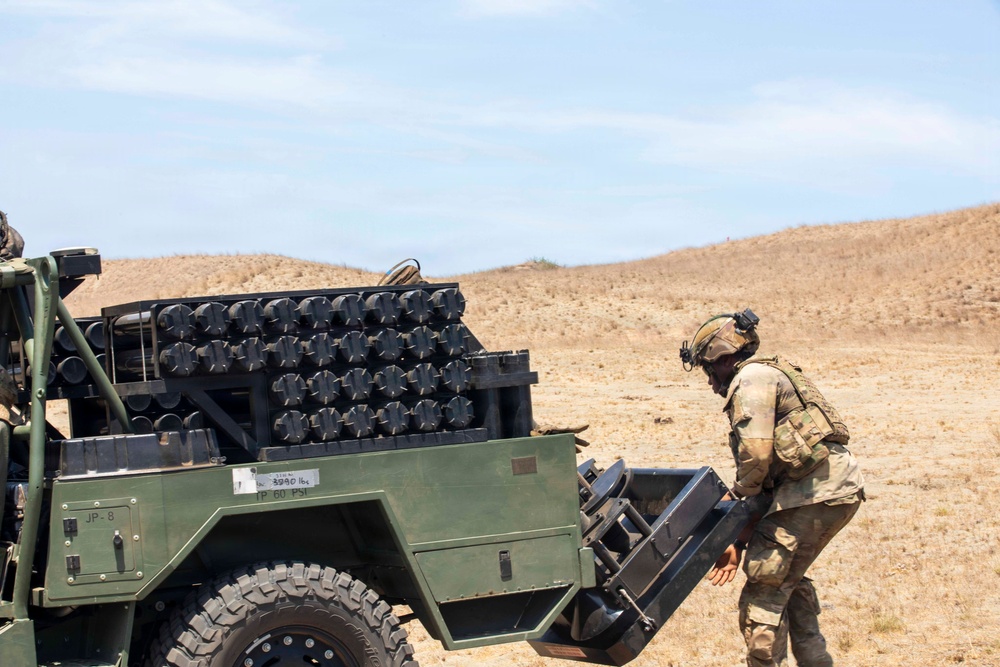 Balikatan 2026: 25th ID mortars conduct a dry fire during a live fire exercise during Exercise Balikatan in the Philippines