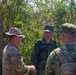 Balikatan 2026: JGSDF Major General Toshikatsu Musha visits 25th ID mortar firing point during a live fire exercise in the Philippines