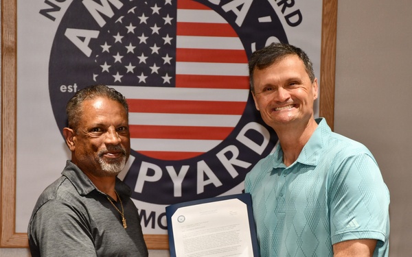 NNSY Teammates Recognized for Vital Support to CVN 69