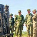 Balikatan 2026: JGSDF Major General Toshikatsu Musha visits 25th ID mortar firing point during a live fire exercise in the Philippines