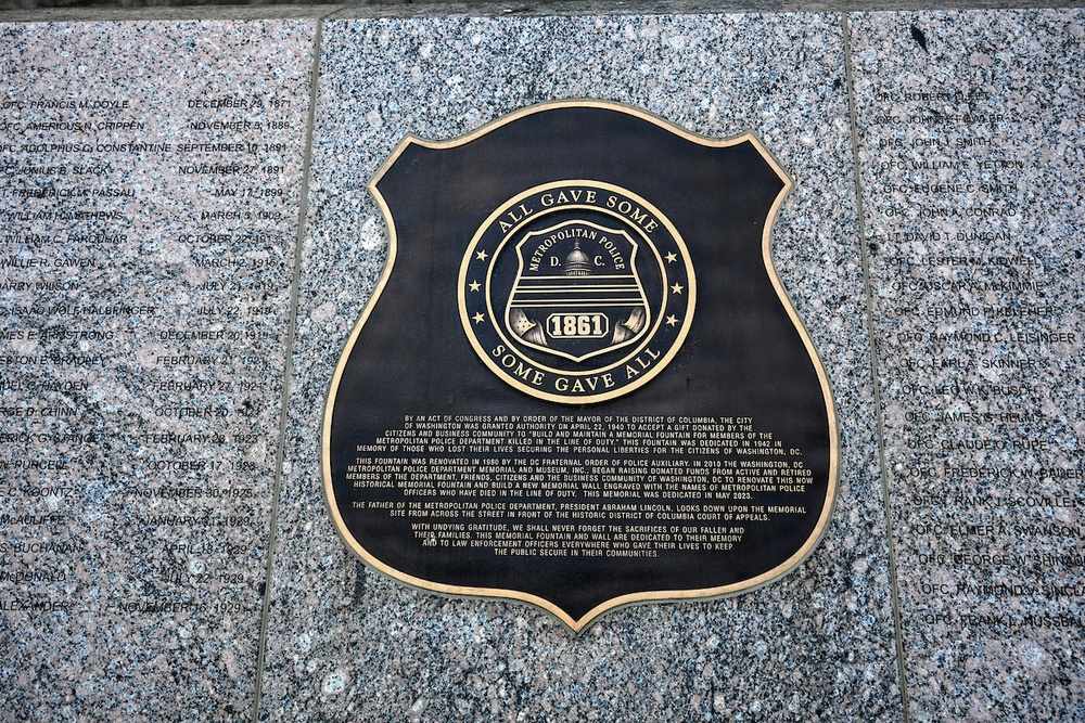 MPD’s 47th Annual Washington Area Law Enforcement Officers Memorial Service