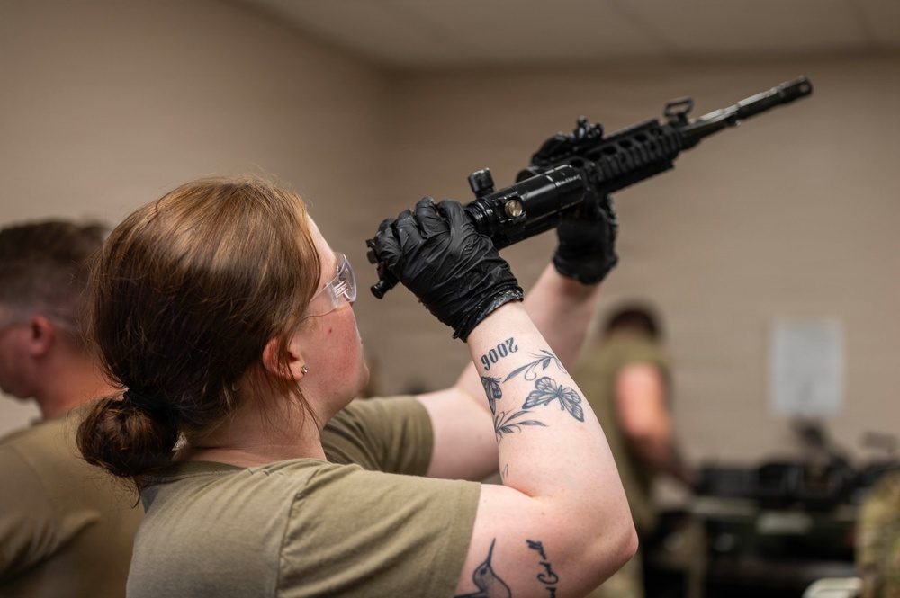Post-training Weapons Maintenance at 171st ARW