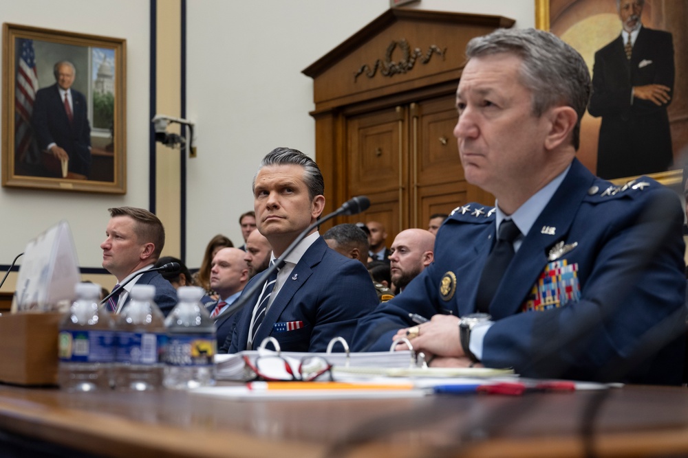 SW, CJCS Testify at DoW HASC Hearing