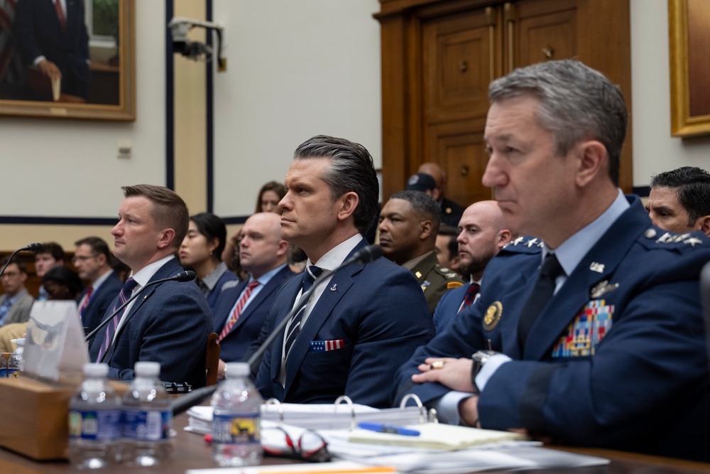 SW, CJCS Testify at DoW HASC Hearing
