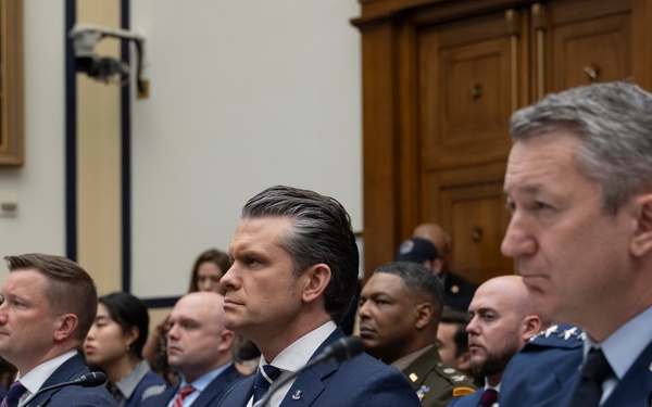 SW, CJCS Testify at DoW HASC Hearing