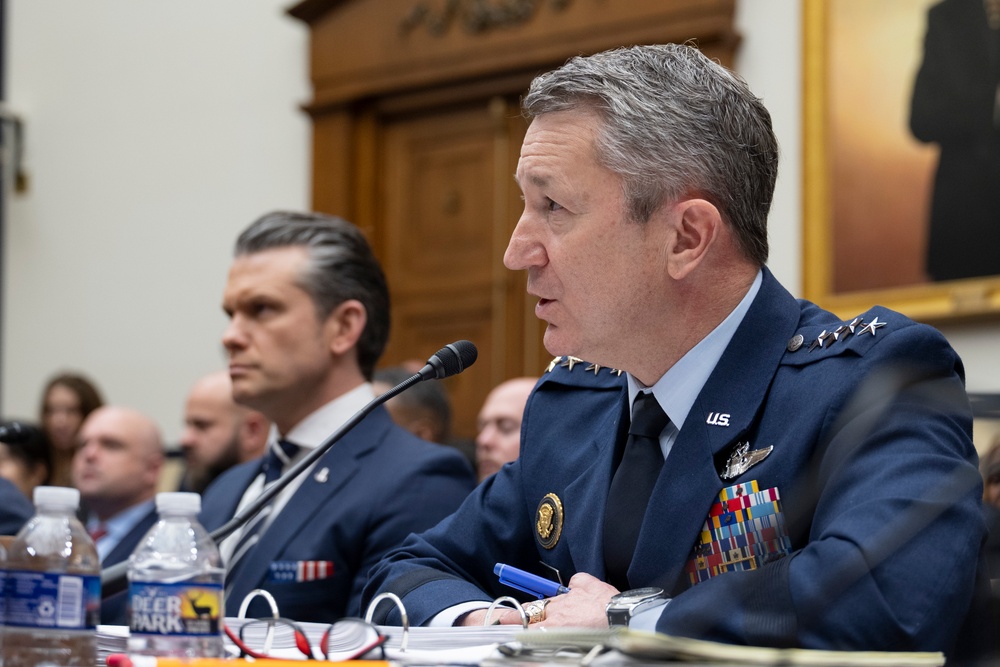 SW, CJCS Testify at DoW HASC Hearing