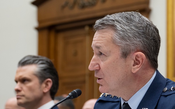 SW, CJCS Testify at DoW HASC Hearing