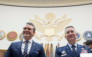 SW, CJCS Testify at DoW HASC Hearing
