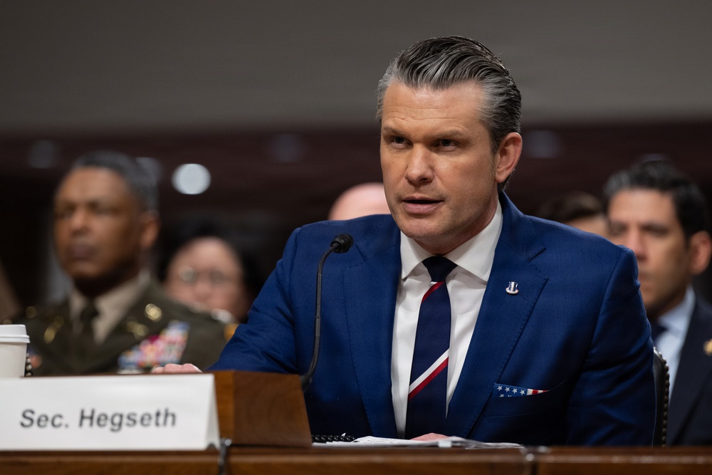 SW, CJCS Testify at DoW SASC Hearing