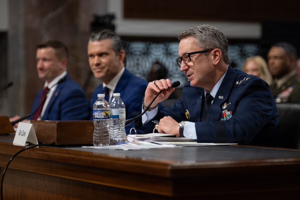 SW, CJCS Testify at DoW SASC Hearing