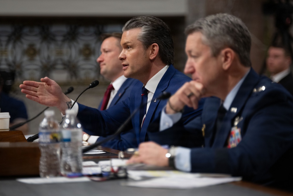 SW, CJCS Testify at DoW SASC Hearing