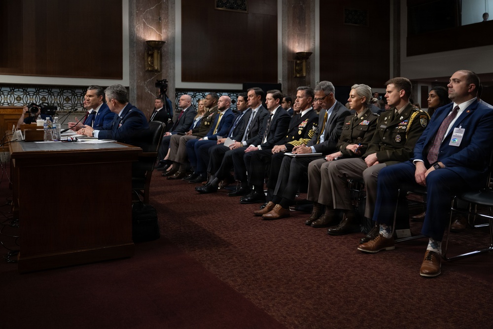 SW, CJCS Testify at DoW SASC Hearing