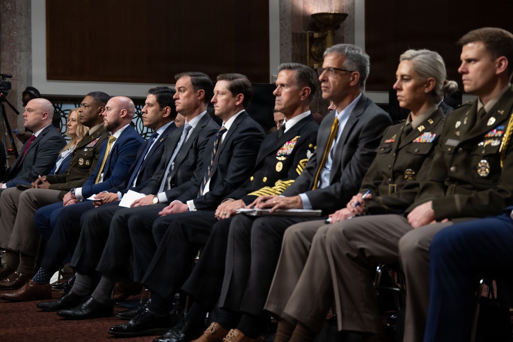 SW, CJCS Testify at DoW SASC Hearing