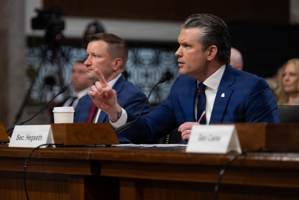 SW, CJCS Testify at DoW SASC Hearing