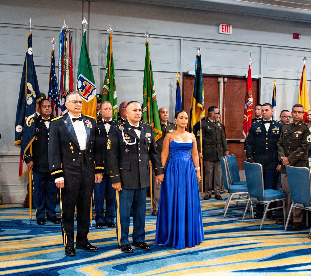 The Puerto Rico National Guard  celebrates the NCO Ball