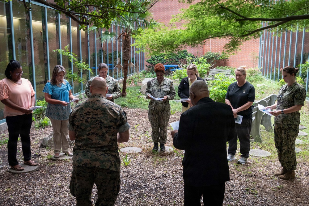 NMRTC Cherry Point Celebrates Nurses, Blessing of the Hands