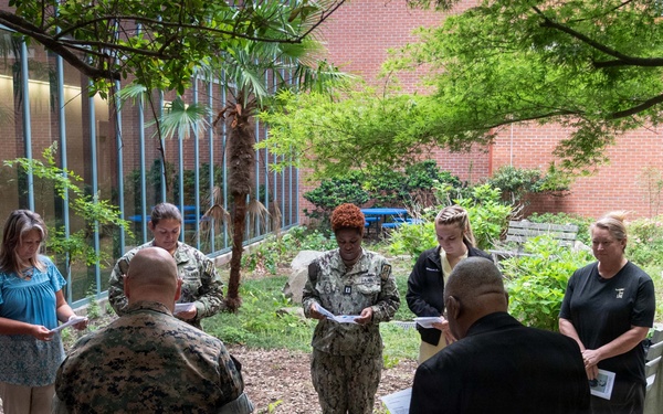 NMRTC Cherry Point Celebrates Nurses, Blessing of the Hands