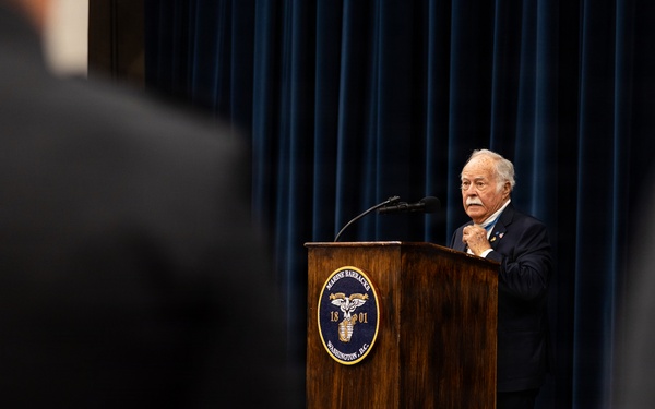 The Commandant, Gen. Eric M. Smith attends an 8th and I Evening Parade