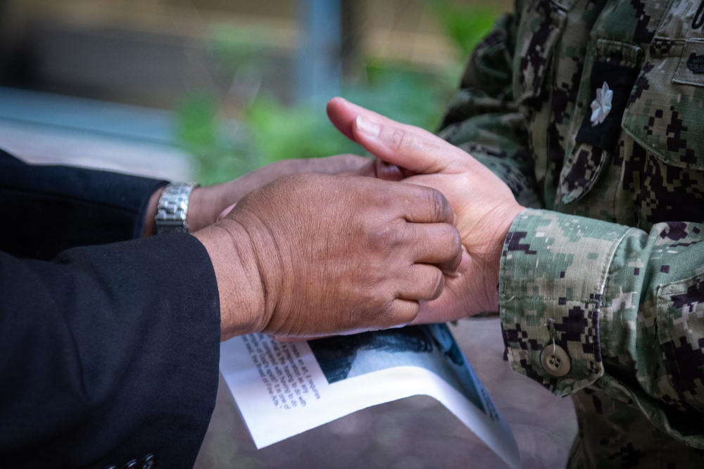NMRTC Cherry Point Celebrates Nurses, Blessing of the Hands