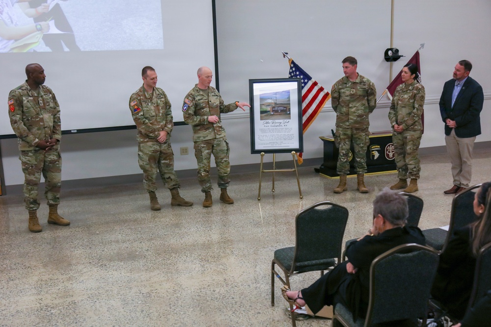BACH Conducts SRU Civilian Dedication Ceremony