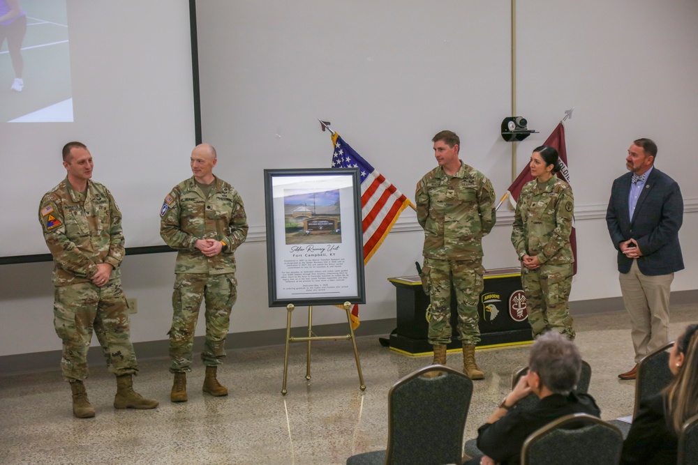 BACH Conducts SRU Civilian Dedication Ceremony