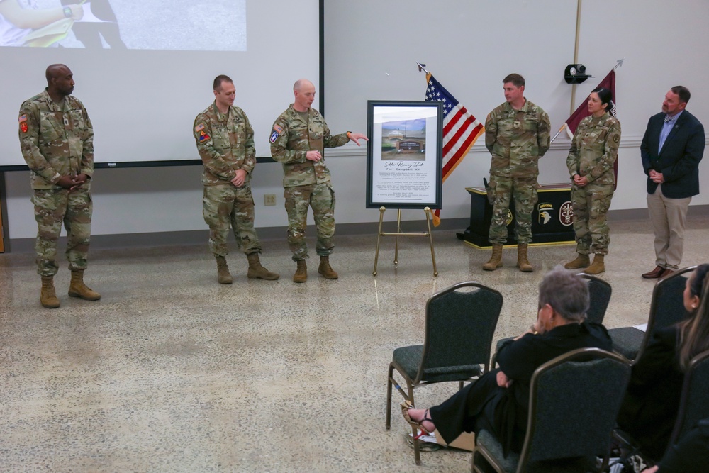 BACH Conducts SRU Civilian Dedication Ceremony