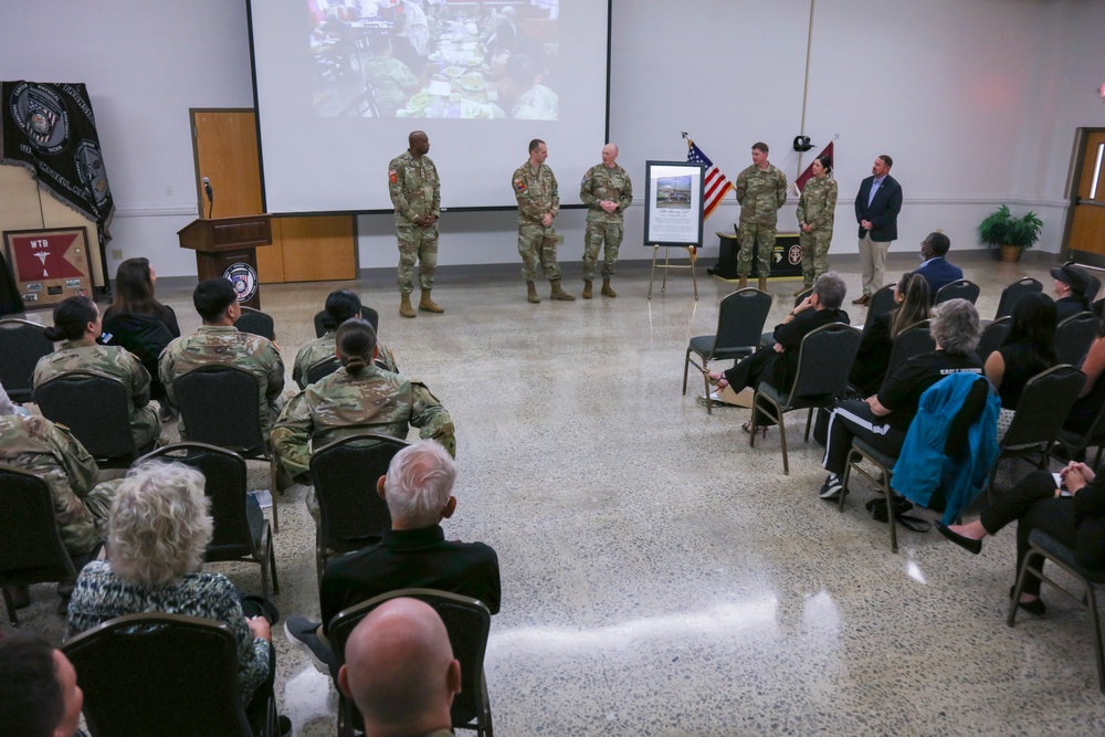 BACH Conducts SRU Civilian Dedication Ceremony