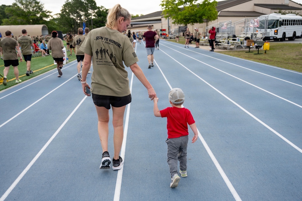 Running to remember: AFSOC Run to Honor 5K