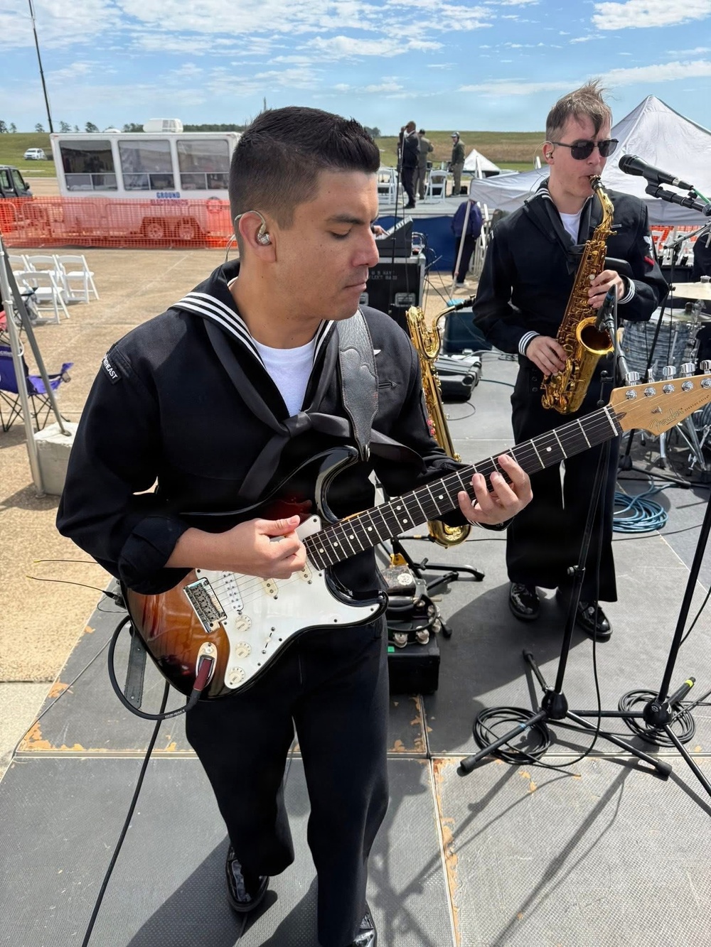 Navy Band Southeast performs in the NAS Meridian Air Show 2026 - Meridian, MS