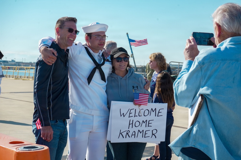 USS Wichita Returns to Naval Station Mayport