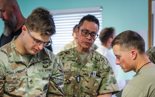 586th Field Hospital Validates Walking Blood Bank