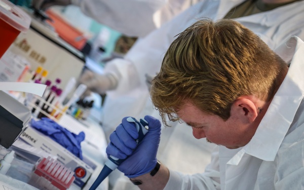586th Field Hospital Validates Walking Blood Bank