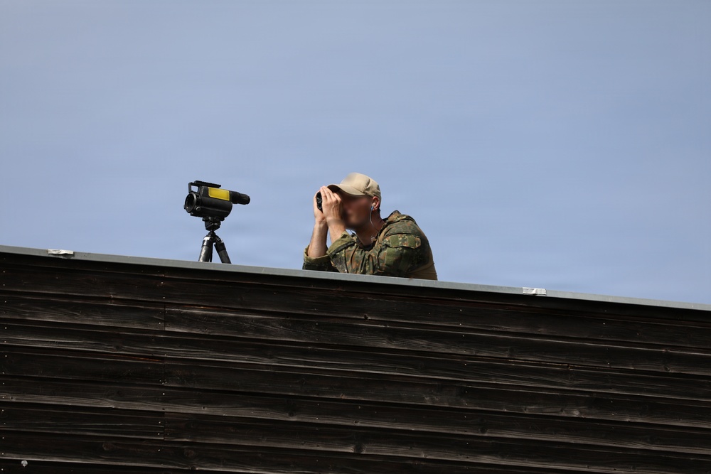NATO SOF participate in the ISTC’s Night Sniper Course