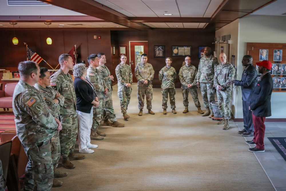Former Army Surgeon General visits BACH, engages leaders and staff